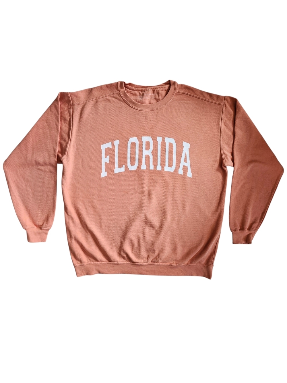 Olive Lynn Designs Florida Sweatshirt | Oversized Vintage Fade Crewneck